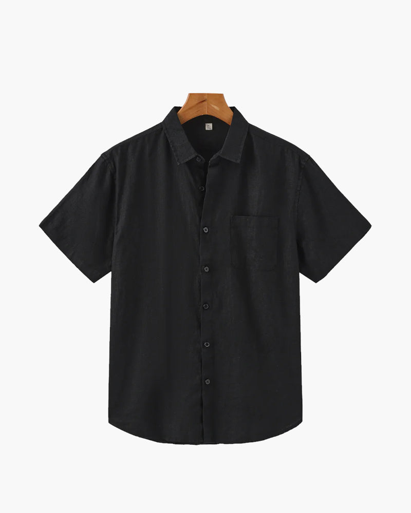 Chemise en lin tendance estivale