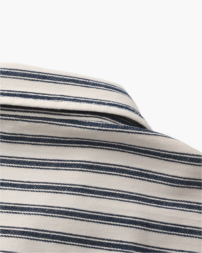 Chemise élégante à rayures pour homme