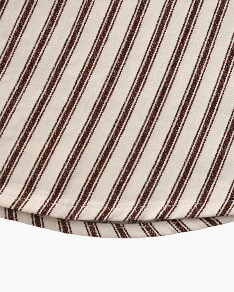 Chemise élégante à rayures pour homme