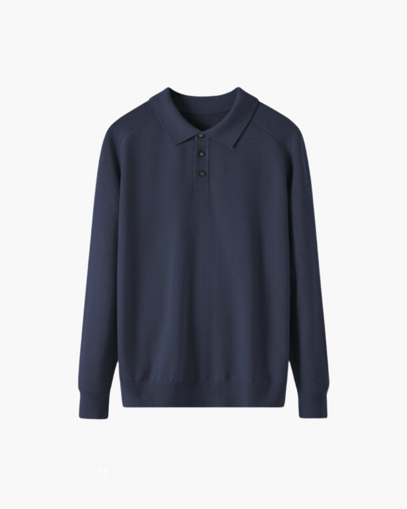 Polo en laine élégante et confortable