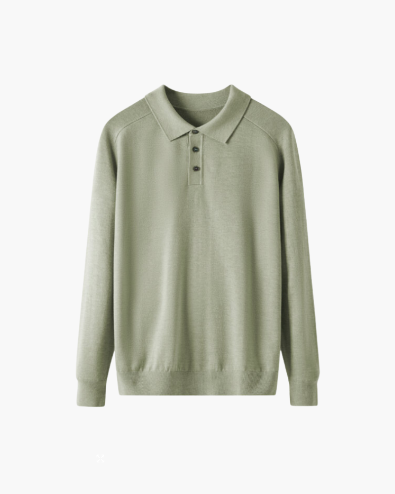 Polo en laine élégante et confortable