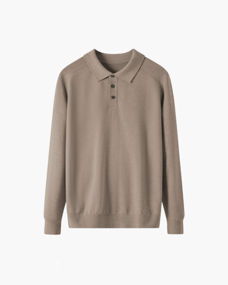 Polo en laine élégante et confortable