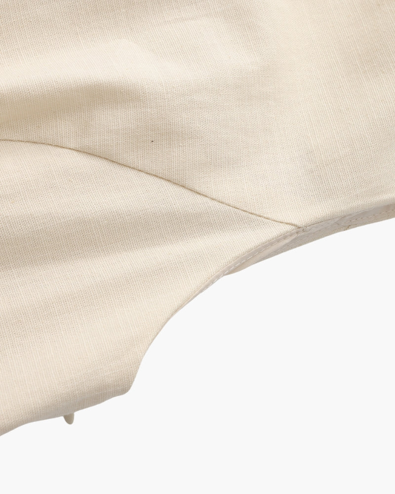 Robe élégante à détail sculptural