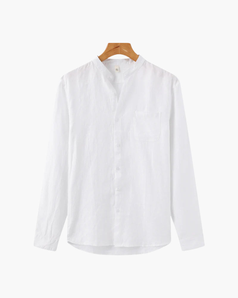 Chemise en lin légère et décontractée