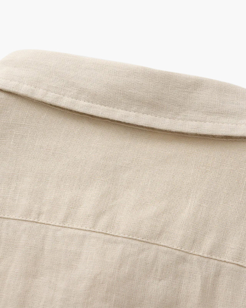 Chemise en lin légère et décontractée