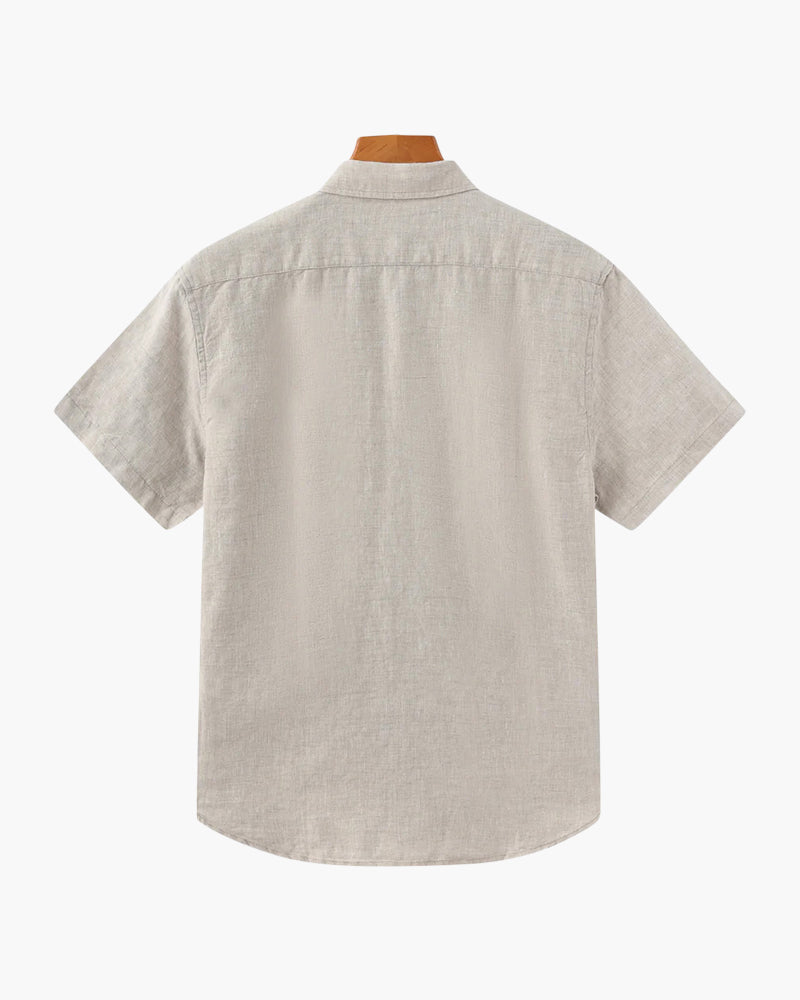 Chemise en lin tendance estivale