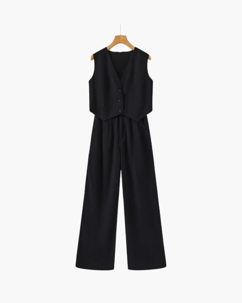Ensemble tailleur chic deux pièces élégant
