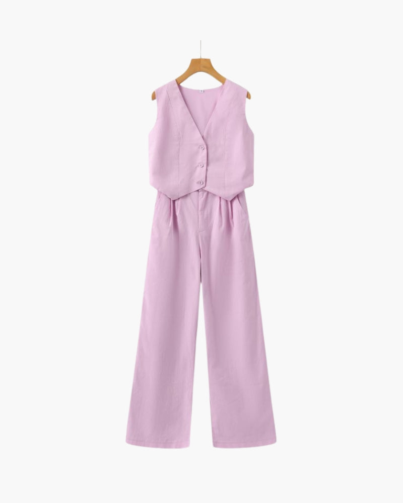 Ensemble tailleur chic deux pièces élégant