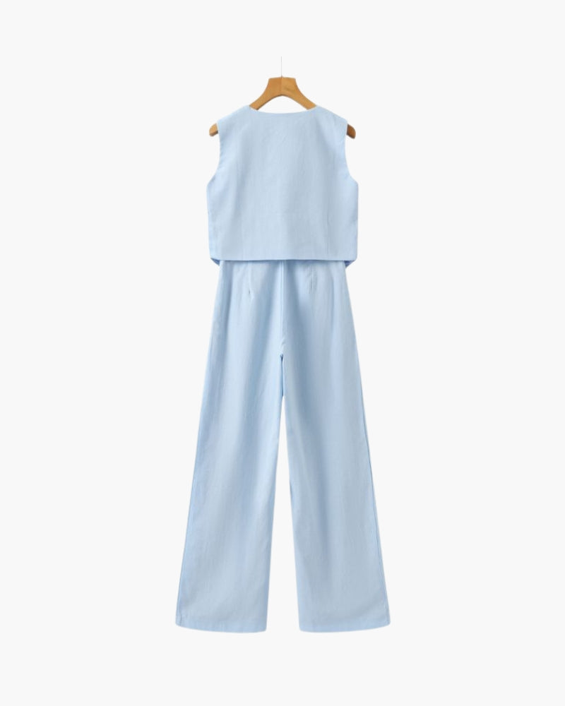 Ensemble tailleur chic deux pièces élégant