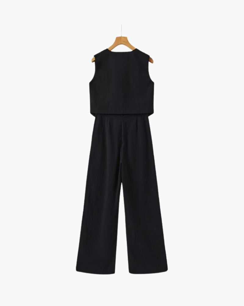 Ensemble tailleur chic deux pièces élégant