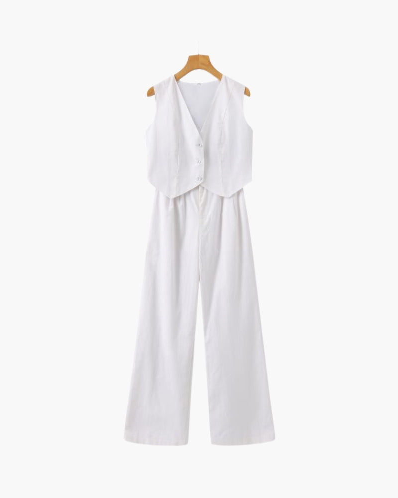 Ensemble tailleur chic deux pièces élégant