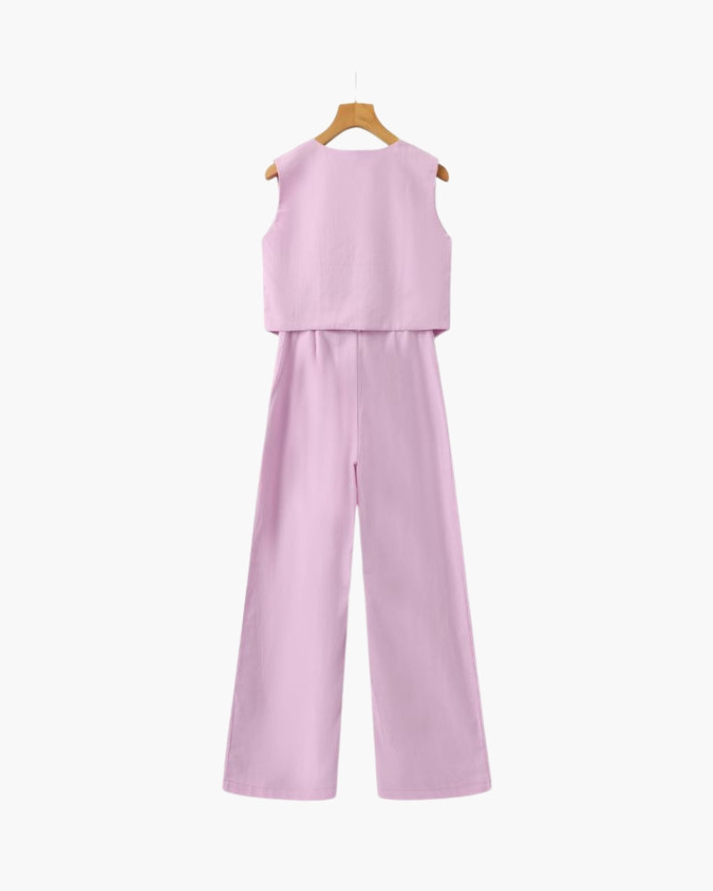 Ensemble tailleur chic deux pièces élégant