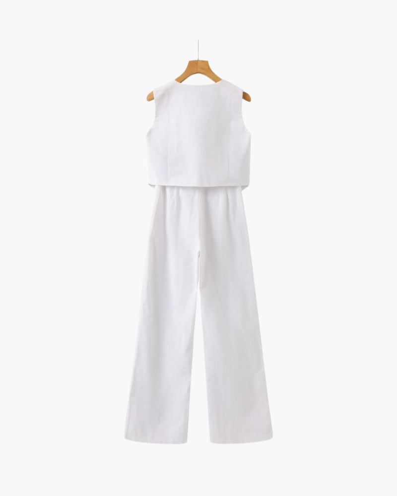 Ensemble tailleur chic deux pièces élégant