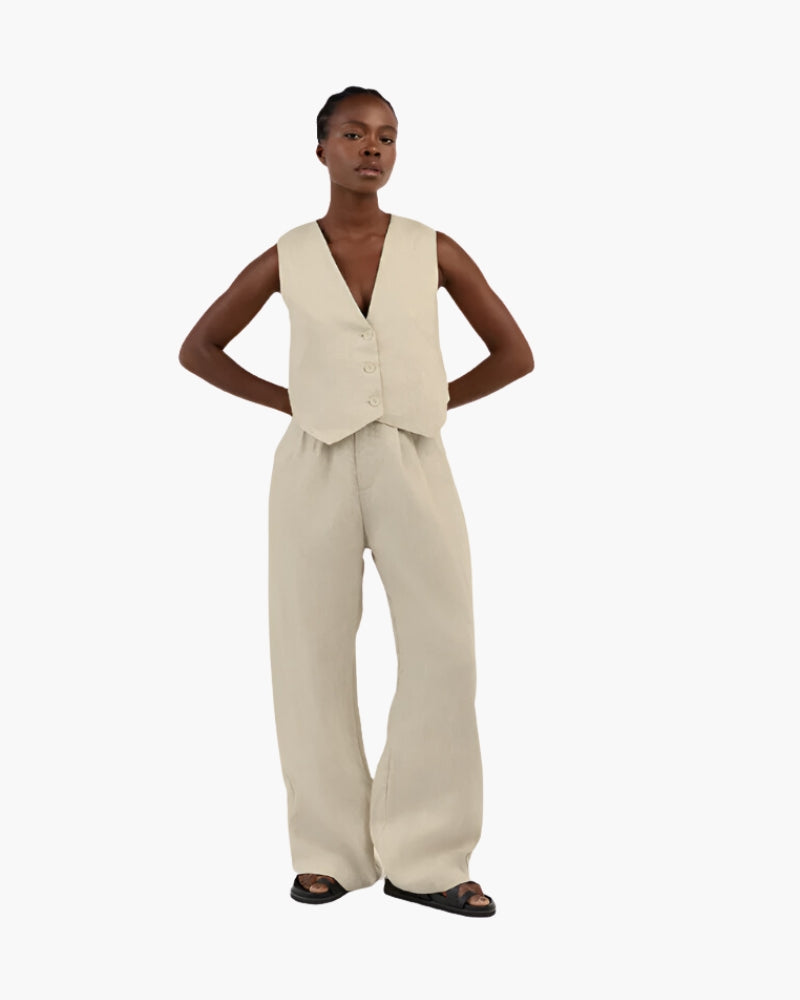 Ensemble tailleur chic deux pièces élégant