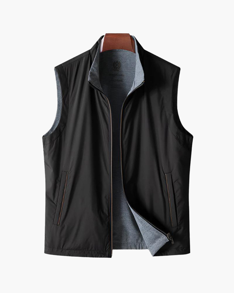 Gilet léger moderne pour homme élégant