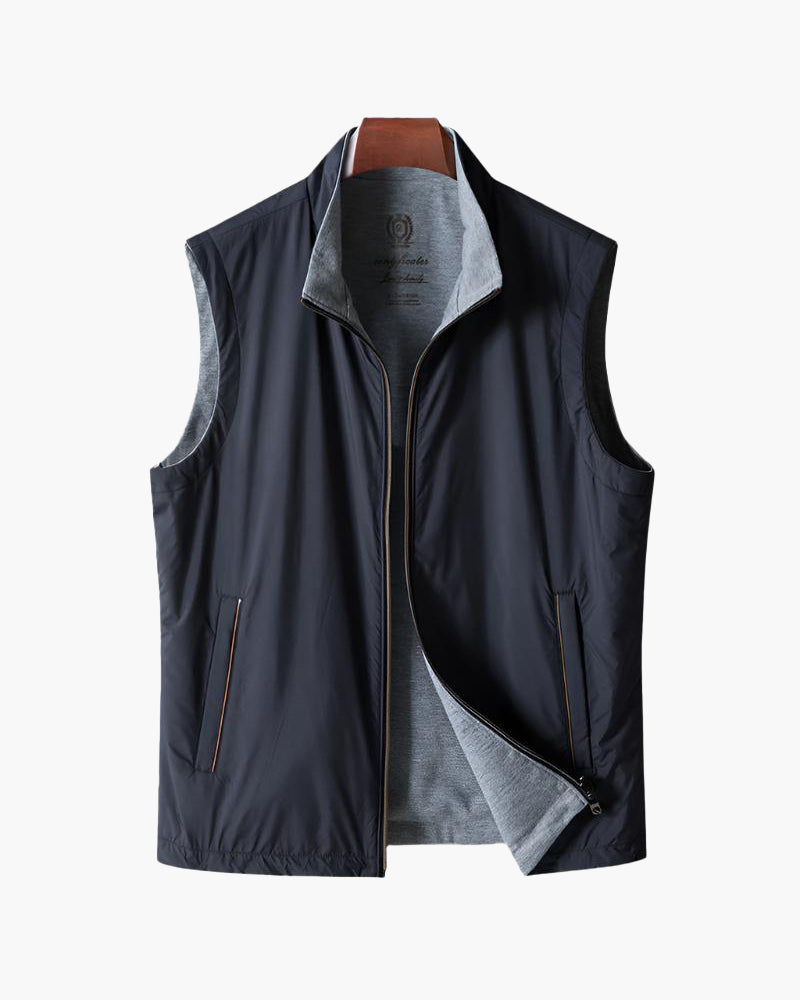 Gilet léger moderne pour homme élégant