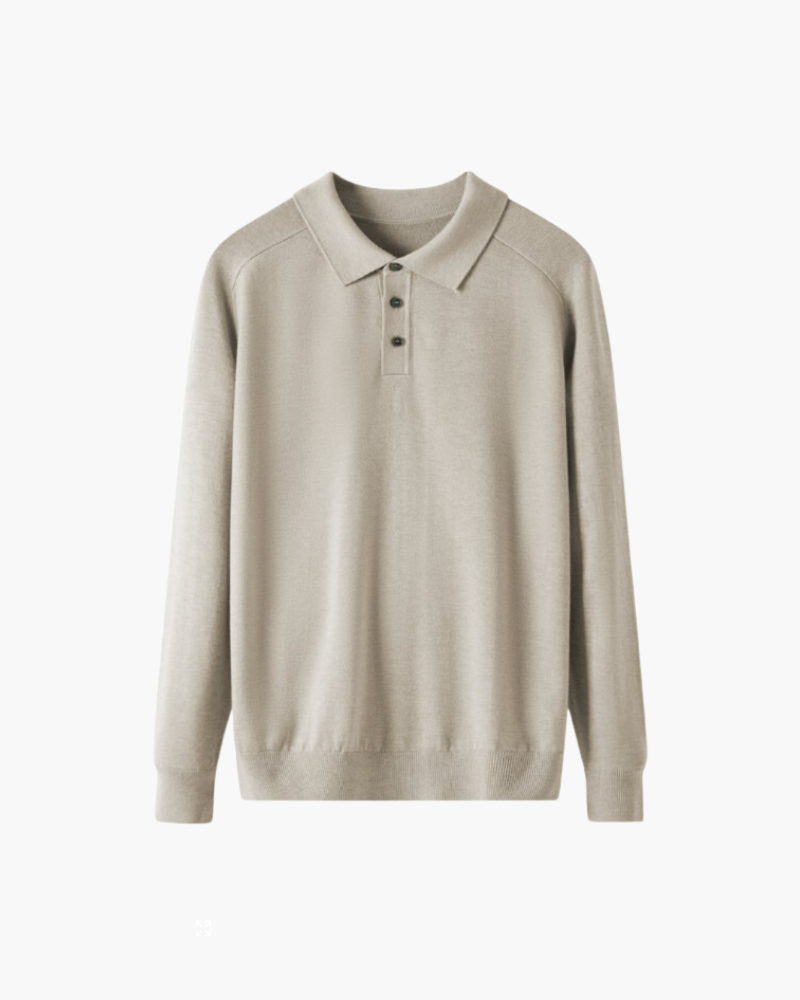 Polo en laine élégante et confortable