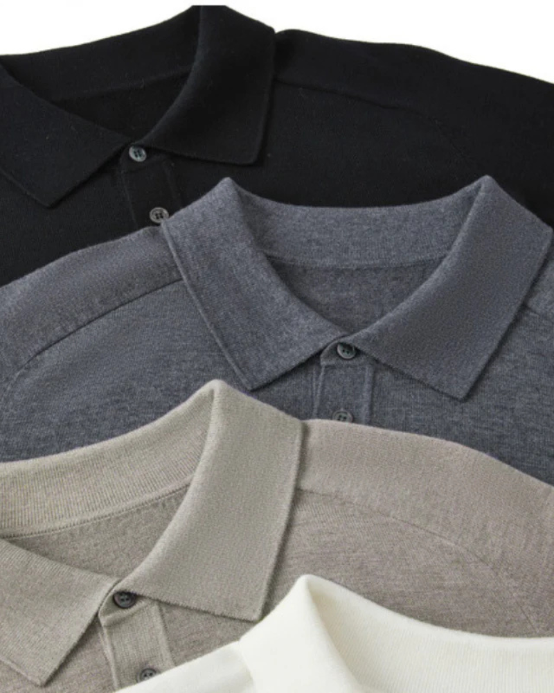Polo en laine élégante et confortable