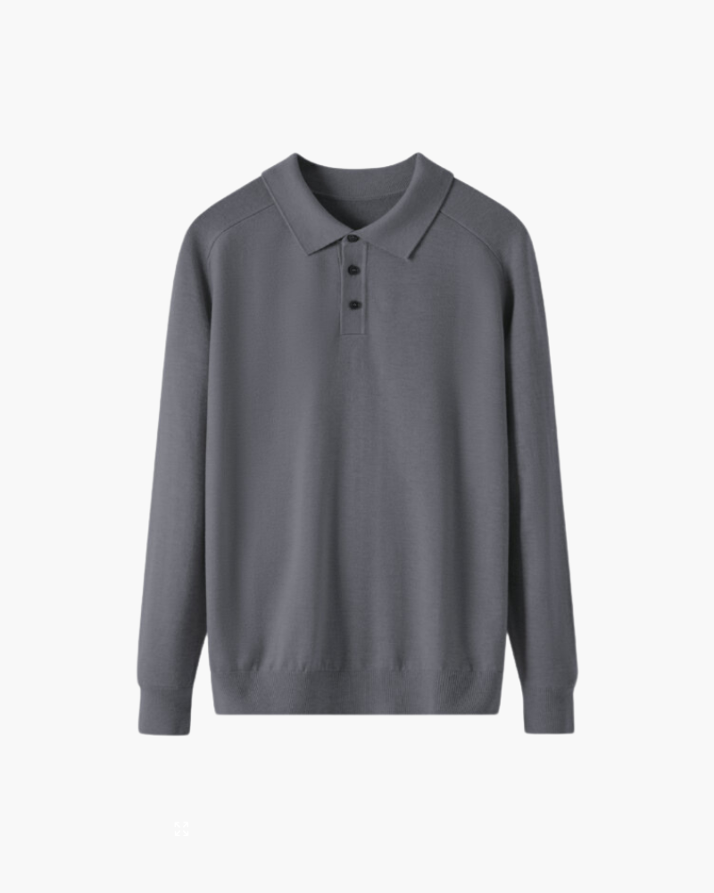 Polo en laine élégante et confortable