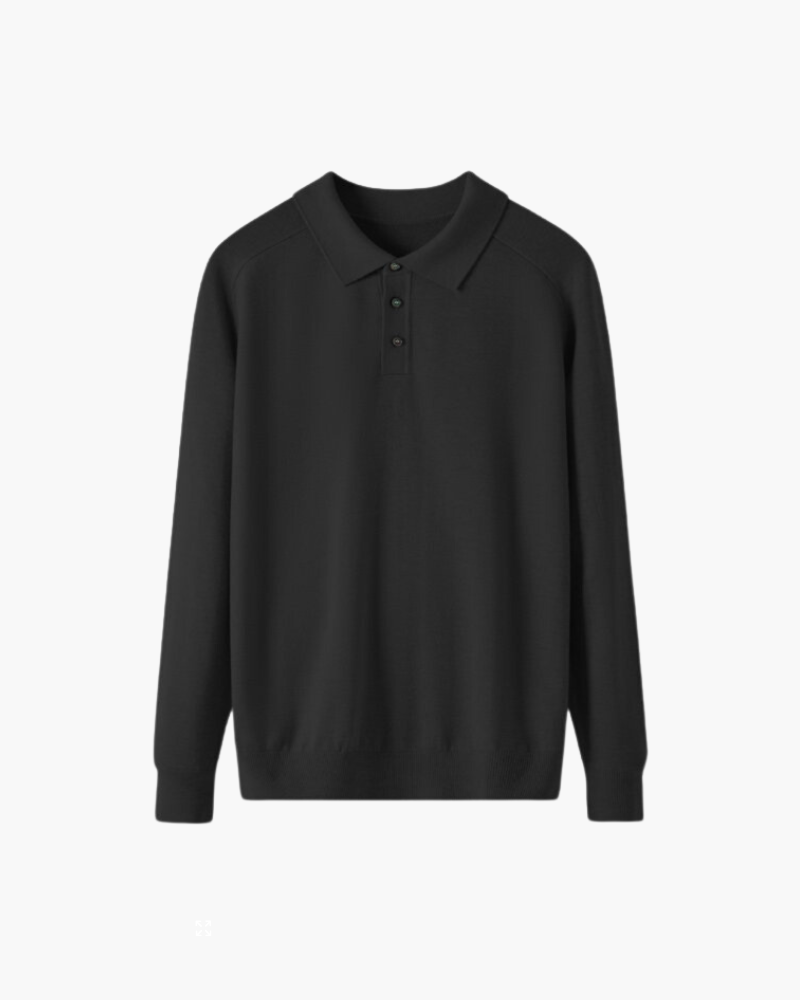Polo en laine élégante et confortable