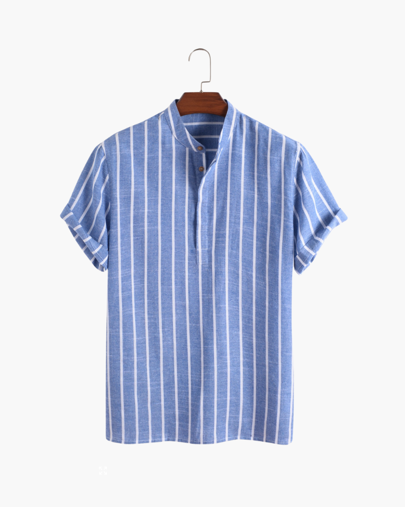 Polo marin élégant en coton bio