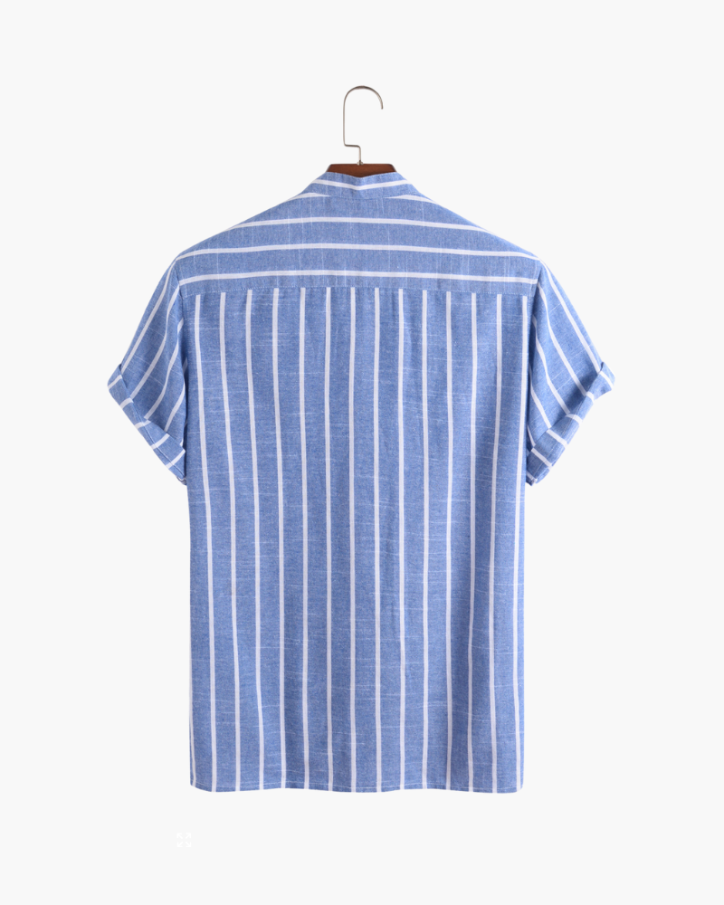 Polo marin élégant en coton bio