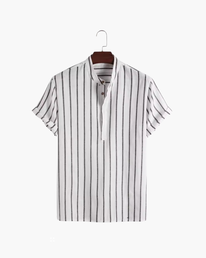 Polo marin élégant en coton bio