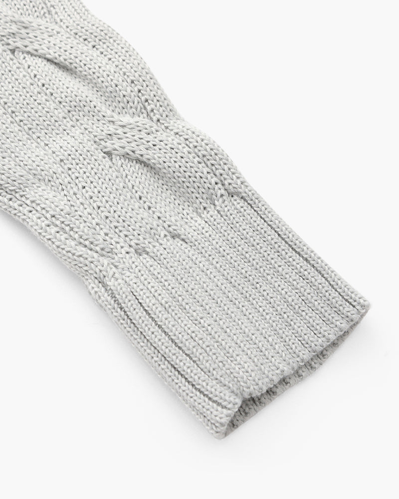 Pull en coton haut de gamme zippé