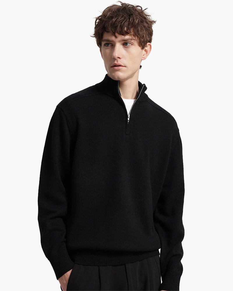 Pull en laine mérinos élégant et chaud