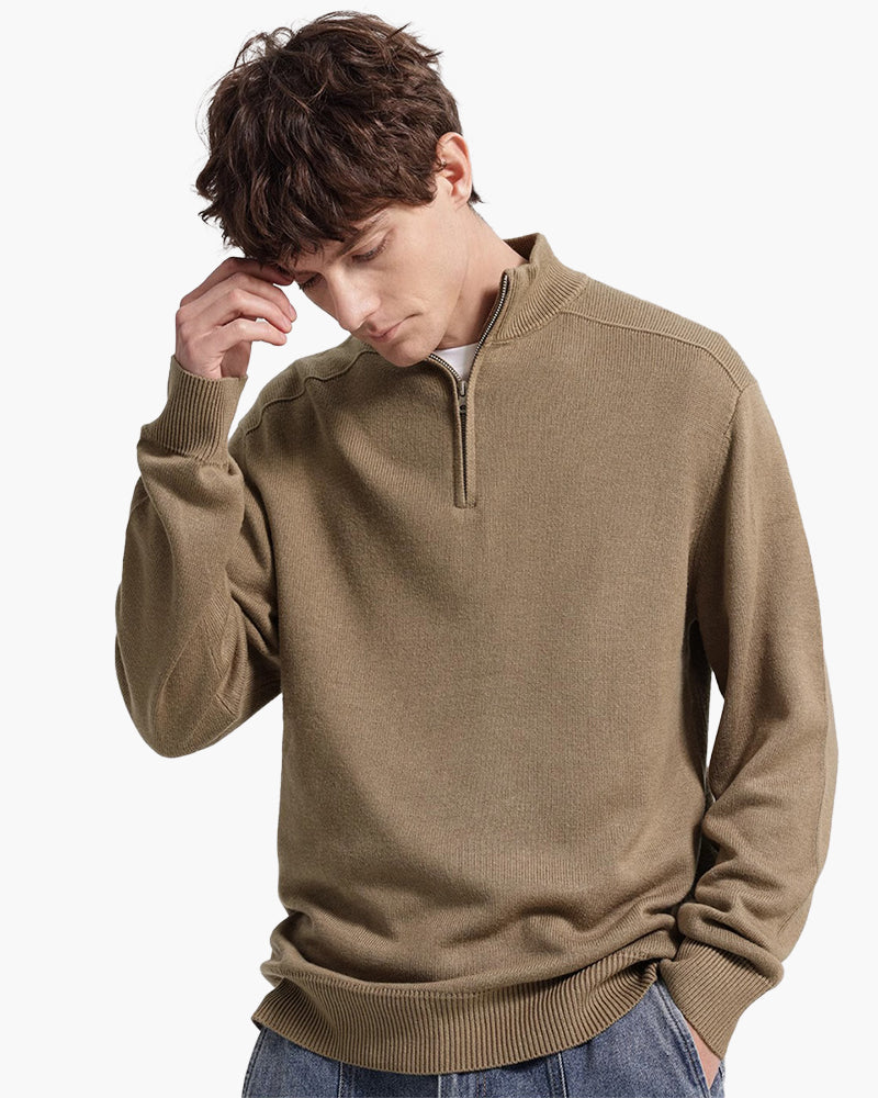 Pull en laine mérinos élégant et chaud