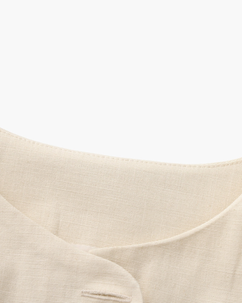 Robe élégante à détail sculptural